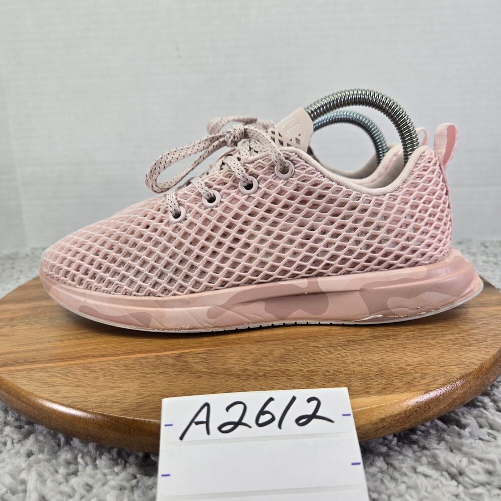 Nobull Project Womens 6.5 Mesh Runner Light Pink Camo Athletic Gym Running Shoe